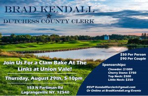 Kendall Labor Day Clambake at The Links at Union Vale